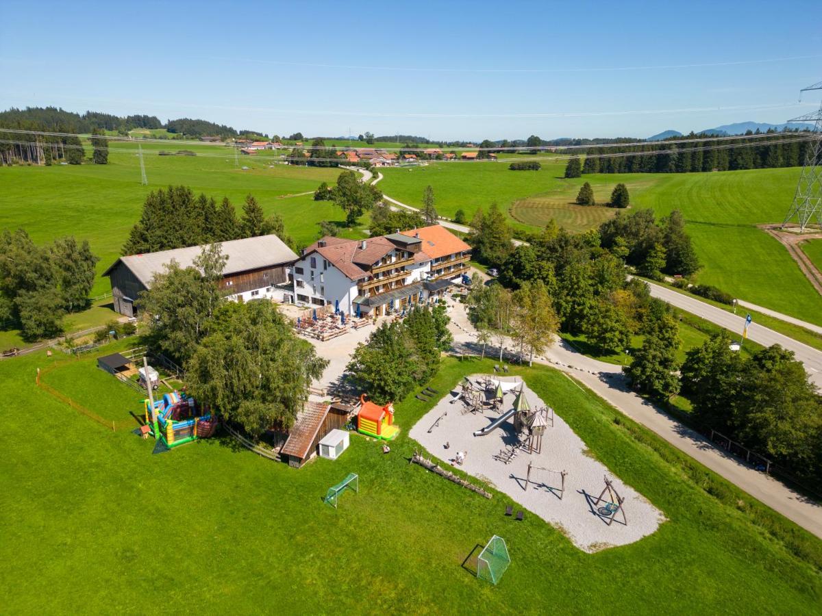 Familienhotel Loewen Nesselwang Bagian luar foto