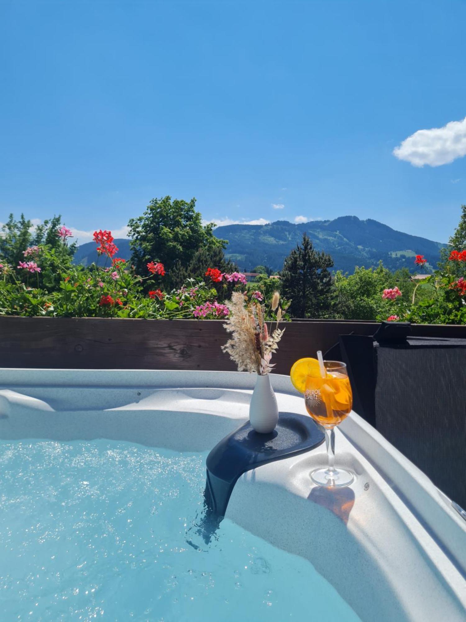 Familienhotel Loewen Nesselwang Bagian luar foto